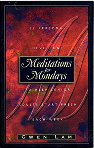 Cover of Meditations for Mondays - 52 personal devotions to help senior adults start fresh each week